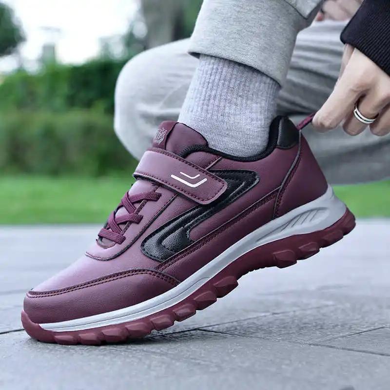 Without Heels Autumn Middle Boots Brown Woman Boots Boots Women's Shoes Sneakers Sport Cheaper Fit Small Price Sapato Cheap