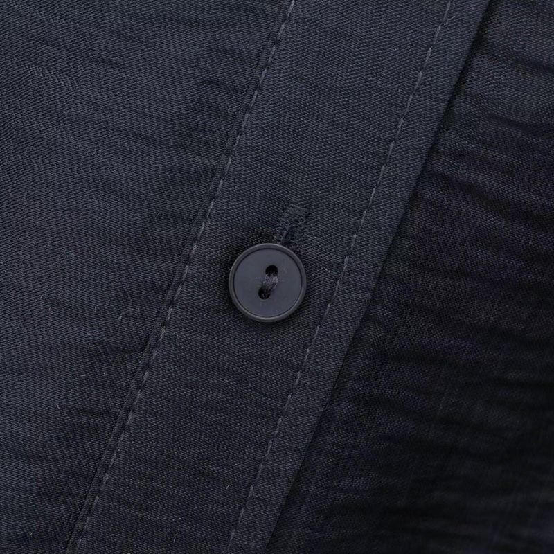 Kaslead New Arrival Women's Clothing Fashion Style Fashion Texture Pleated Satin Long Sleeve Shirt 05115815407