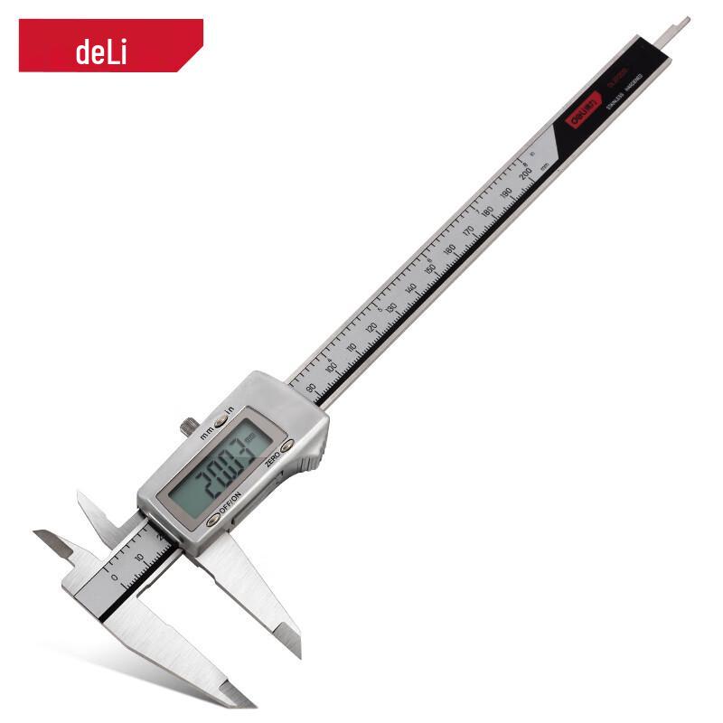 Deli Professional Digital Caliper 0-200mm 0-200mm