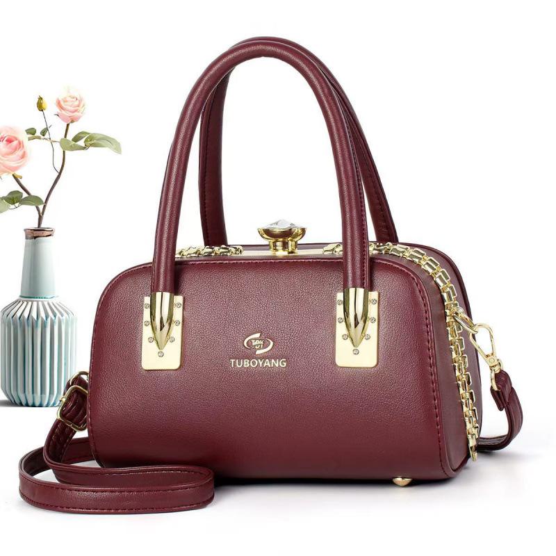 Exquisite square handbag New trendy temperament shoulder bag Casual versatile messenger bag
