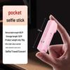 Mini Bluetooth Selfie Stick: Portable, Universal, Handheld for Outdoor Travel and Live Streaming