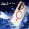 Samsung S25 Ultra Magnetic Two-Tone Drop-Proof Phone Case for S23 FE - Full Coverage Protective Case.