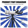 Professional Upgraded Astronomical Telescope Bak4 Prism High Power For Moon Watching Stargazing Bird Watching Gift