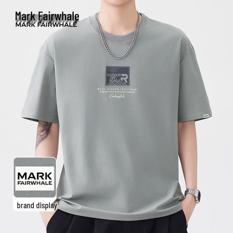

MARK FAIRWHALE Men s 2026 Summer Ice Silk Cool-Touch T-Shirt 4XL