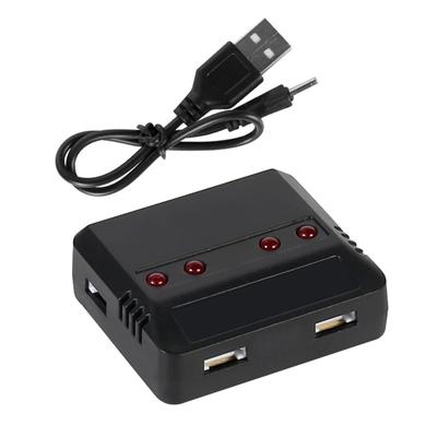 3.7V Li-po Battery 1 To 4 USB Balance Charger Convert Cables for HS330 X5S X5SC S5C X708 SS40 H42 SS40 RC Quadcopter