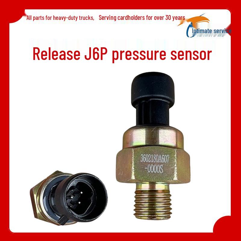 Compatible with Jiefang J6P Oil Pressure Sensor & J6L Air Pressure Alarm Sensor Plug (3602180A607). Standard