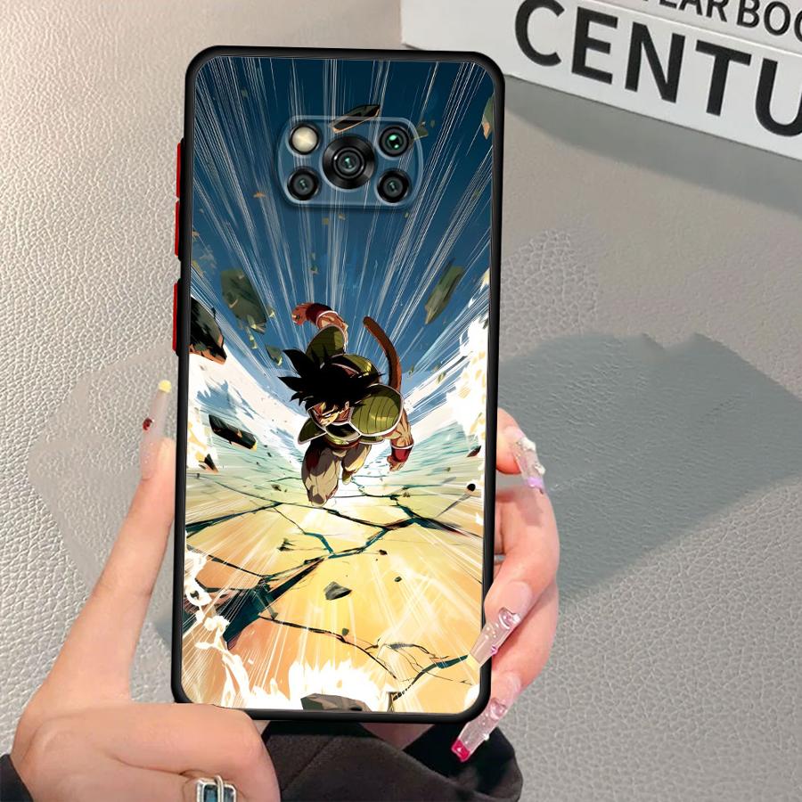 

Dragon Ball Cool Vegeta Back Phone Cover Case for Xiaomi Poco X3 NFC M5s C50 C40 X3 X4 X5 Pro F3 C51 Poco X3 NFC