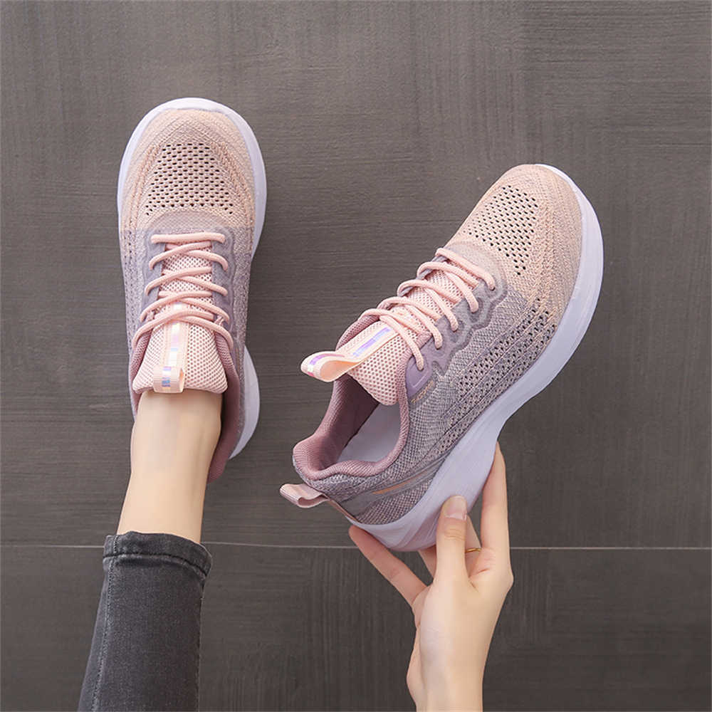 Fashion Stocking Violet Women's Sneakers Sneakerss Dress Chunky Heel Shoes Women Heeled Shoes Sports Snaeaker 4yrs To 12yrs