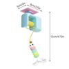 Electric Interactive Cat Teasing Stick Toy Elastic Rope Automatic Flying Bird Cat Toy Pet Stress Relief Playthings Ideal For Cats