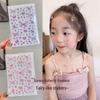 Children's Day Butterfly Fairy Face Stickers: Adhesive-Free, Self-Adhesive Diamond Stickers for Stage Makeup and Concerts