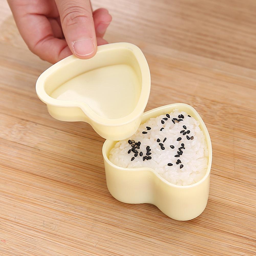 3Pcs Diy Onigiri Mold Musubi Press Maker Triangle Rice Sphere For Kids Mold Maker For Kid Lunch Bento Kitchen Tools