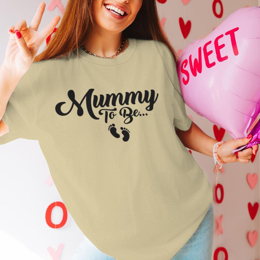 New 2026 Daddy To Be Mummy To Be Tshirts Funny Pregnancy Announcement Tops Couple Fashion Crewneck Men Women Sweet Tees Gifts