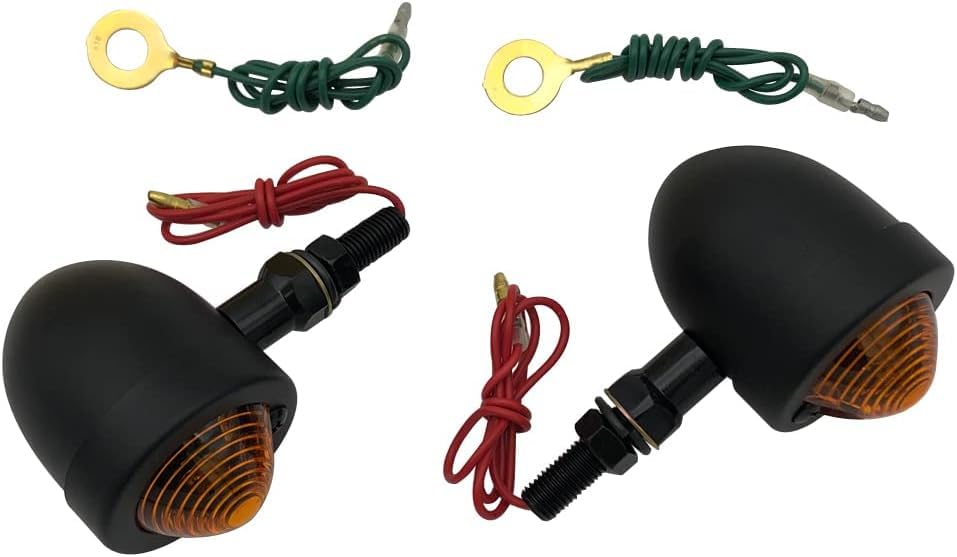 

CF Posh Мини-указатели поворота в форме пули Черные/Оранжевые 2 штуки 207130