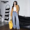 TonLion Women's High-Waist Wide-Leg Jeans