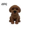 Desktop Dog Ornament 3D Printed Figurine Cute Small Puppy Statue Collectible Figurine Animal for Home Office Desk Shelf Decoration