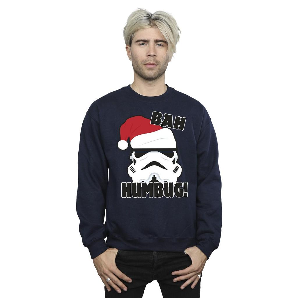 Star Wars Mens Episode IV: A New Hope Helmet Humbug Sweatshirt