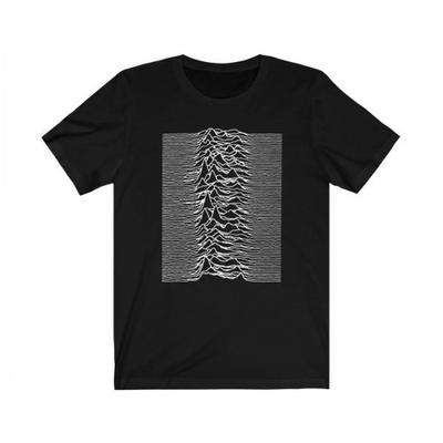 Joy Division Unisex Yetişkin Bilinmeyen Zevkler Arka Baskılı Tişört