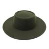 Ring Season Woolen Top Hat Women, Retro British Temperament, Big-Brimmed Jazz Hat Women'S Felt Hat