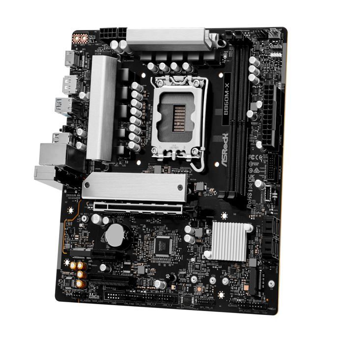 Carte Mère Micro ATX - ASROCK - B860M-X - Intel LGA 1851 - 64 Go RAM - DDR4 SDRAM