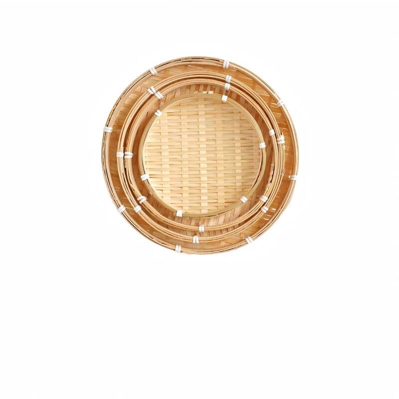 Mini Handmade Bamboo Serving Tray