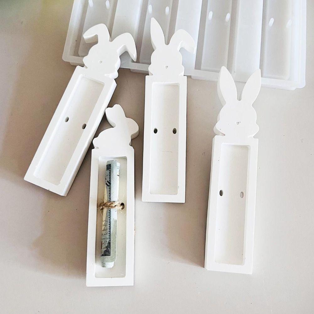 DIY Crafts Easter Cash Gift Box Silicone Mold Cute Gift Money Holder Casting Molds  Easter Ornament