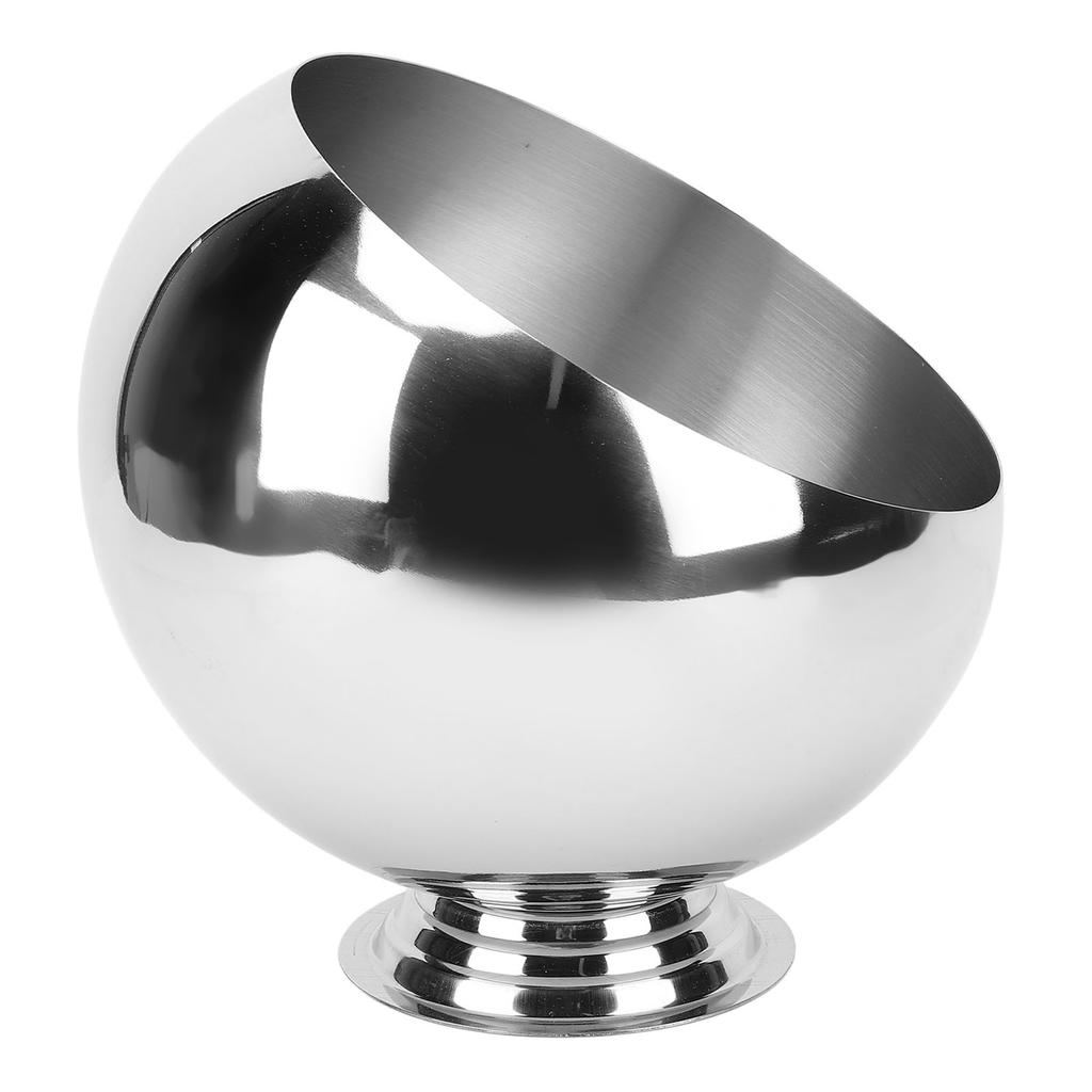Slanted Seasoning Bowl 304 Stainless Steel Multifunctional Angled Serving Bowl for Kitchen Condiment Spice Dessert Fruit