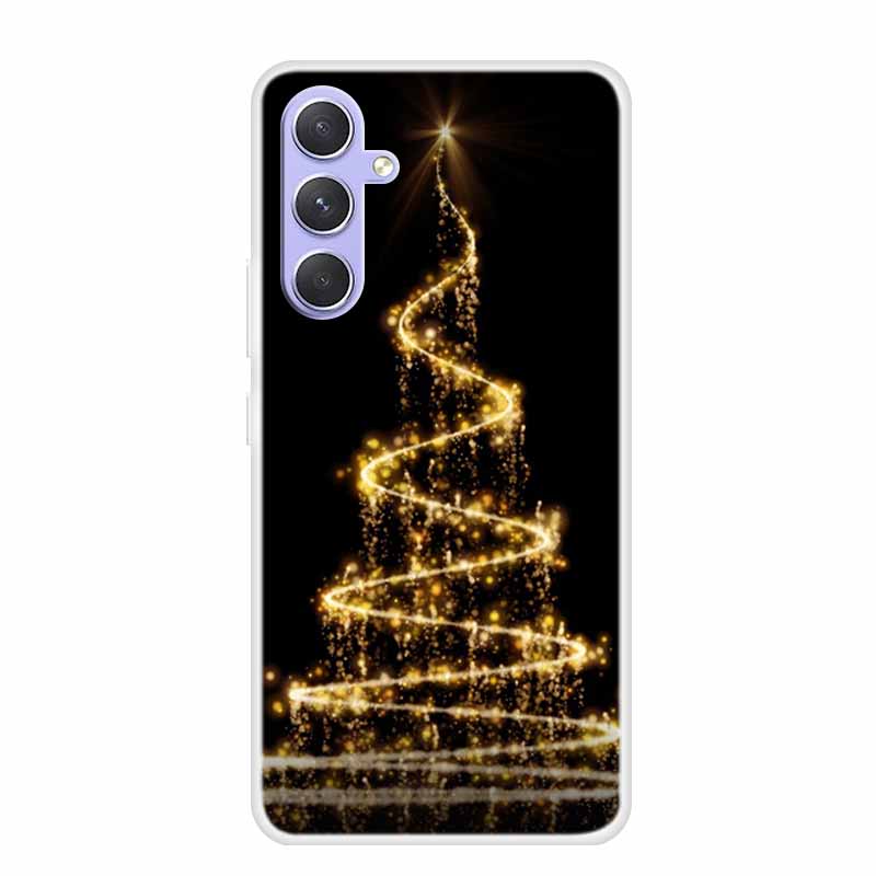 

Подарочный Чехол Fundas для Samsung Galaxy A14 A34 A54 5G Мягкий Силикон ТПУ Чехол для Телефона для Samsung A24 A14 С Рождеством Задняя Крышка Samsung A34 5G