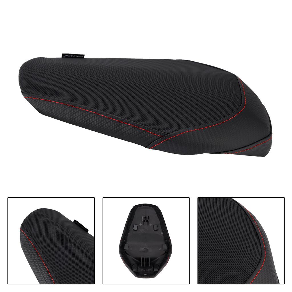 Rear Seat Passenger Cushion Flat Pu Fit Black For Du Panigale V2 2025-2026