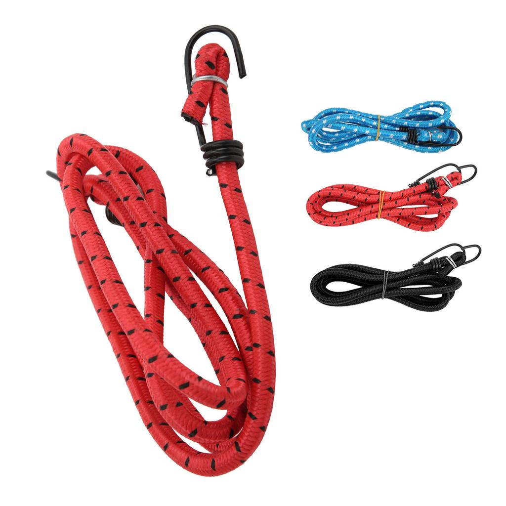 Cordas Elásticas Cordas Elásticas com Ganchos Cordas Elásticas de Borracha Tiras para Bagageiro de Bicicleta Tiras Elásticas de Acampamento Corda Elástica