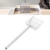   Handle Cat Litter Scoop Stainless Steel Kitty Poop Scooper Chicken Poop Sifter Shovel