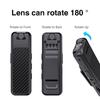 Portable Pen-style Camera, 1080P HD Video Recorder, 180-degree Rotating Night Vision Body Camera