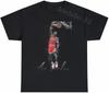 MJ Dunk Basketball Fan Art 90s Vintage Faded Style Tee S-5XL Men Women Unisex