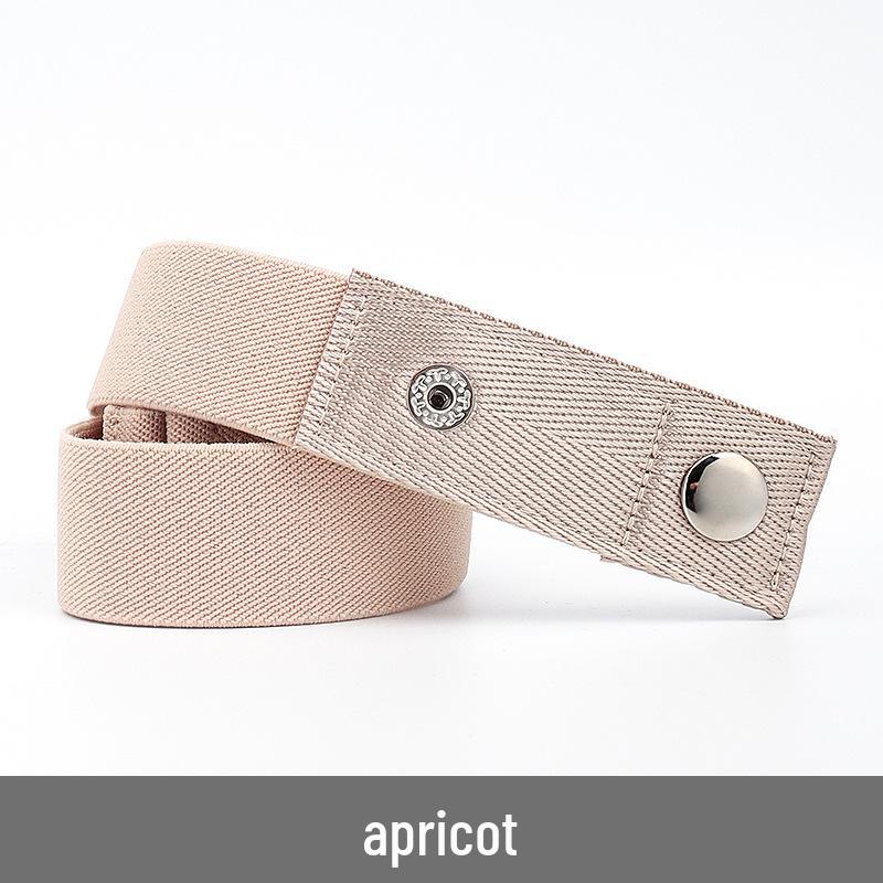 Lazy Unisex Elastic Belt: No-Tie, Seamless, Invisible Canvas Belt for Jeans