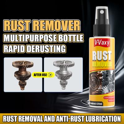 120ml Car Paint Iron Powder Remover Agent Wheel Hub Rust Cleaner Spray Lightness Portability Convenient Carrier