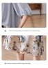 Elegant Floral Chiffon Dress - Summer 2026 Collection for Middle-Aged & Elderly Women