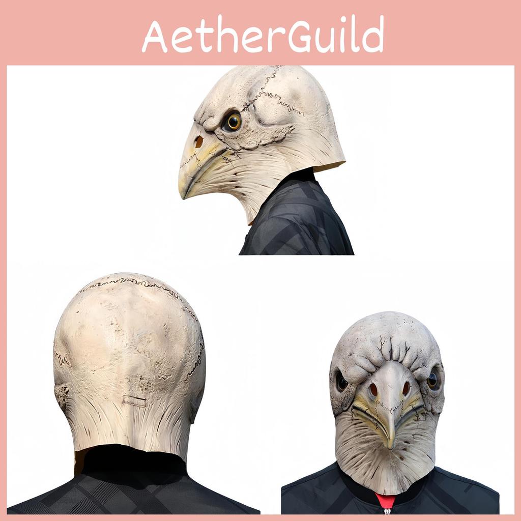 Halloween Latex Skull Pigeon Mask With Funny Design For Costume Parties And Festivals
