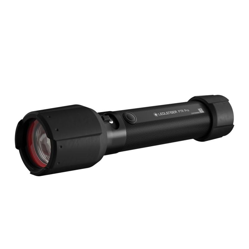 Ledlenser P7R Pro 4th Generation Rechargeable LED Super Up to 2000 Color CRI 8 Up to 320m Beam Focus Life Up to 60 IP68 Durable for and Professional