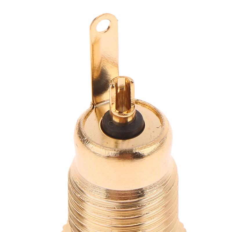 Gold-Plated 30V 10A High Current Dc Connectors 5.5X2.1Mm 5.5X2.5Mm Power Female Jack Socket Nut Panel Mount Dc Adapter Connector