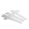 For Mercedes W222 S-Class S400L S320L S500 2014- 4Pcs Window Pillar Molding Strip Cover Trim Aluminum