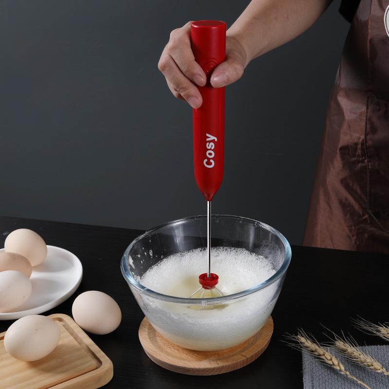 Electric Milk Fr E Beater Kitchen Dri Foamer Whisk Frothy Blend Whisk Mixer Stirrer for Coffee Cappuccino Bubble Maker