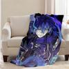 Genshin Impact Flins Decke Überwurf Super Kuschelig Plüsch Wohnzimmer Sofa Couch Kindliche Geburtstagsgeschenke
