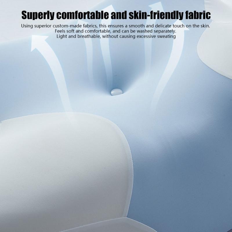Support Pillow Contoured Memory Foam Cores Washable Comfortable Cover All Night Comfortable