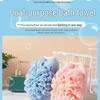 Dual-Sided Exfoliating Bath Towel & Pouf