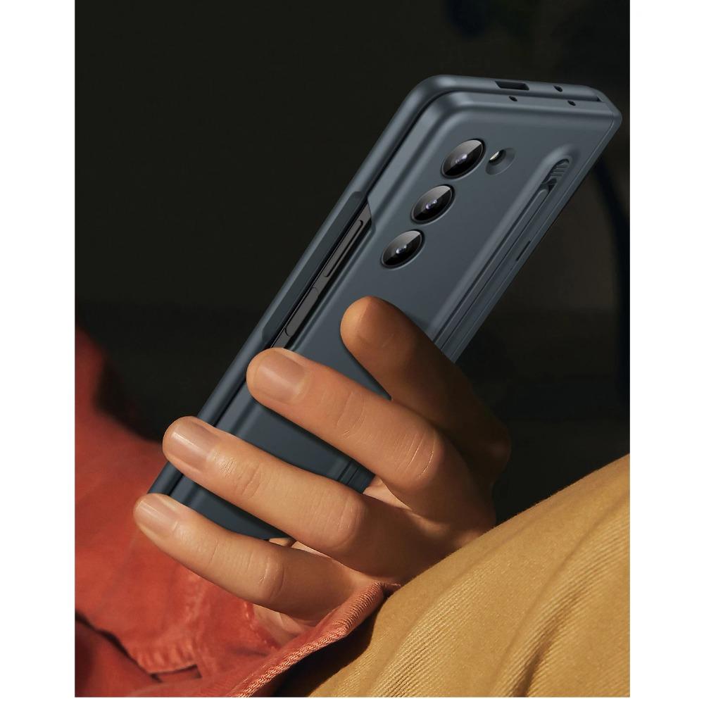 Hard PC Shockproof Phone Cover with Touch Pen Screen Protector Bracket for Samsung Galaxy Z Fold 6 5 4 3 Case