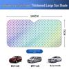 Thickened Laser Windshield Sunshade: Heat Insulation & Sun Protection for Cars and SUVs