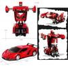 2 en1 RC Sport Transformation Voiture Robot Télécommandé Déformation Auto Jouet