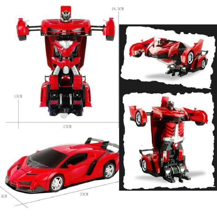 2 In 1 RC Sport Transformation Car Remote Control Deformation Auto Toy