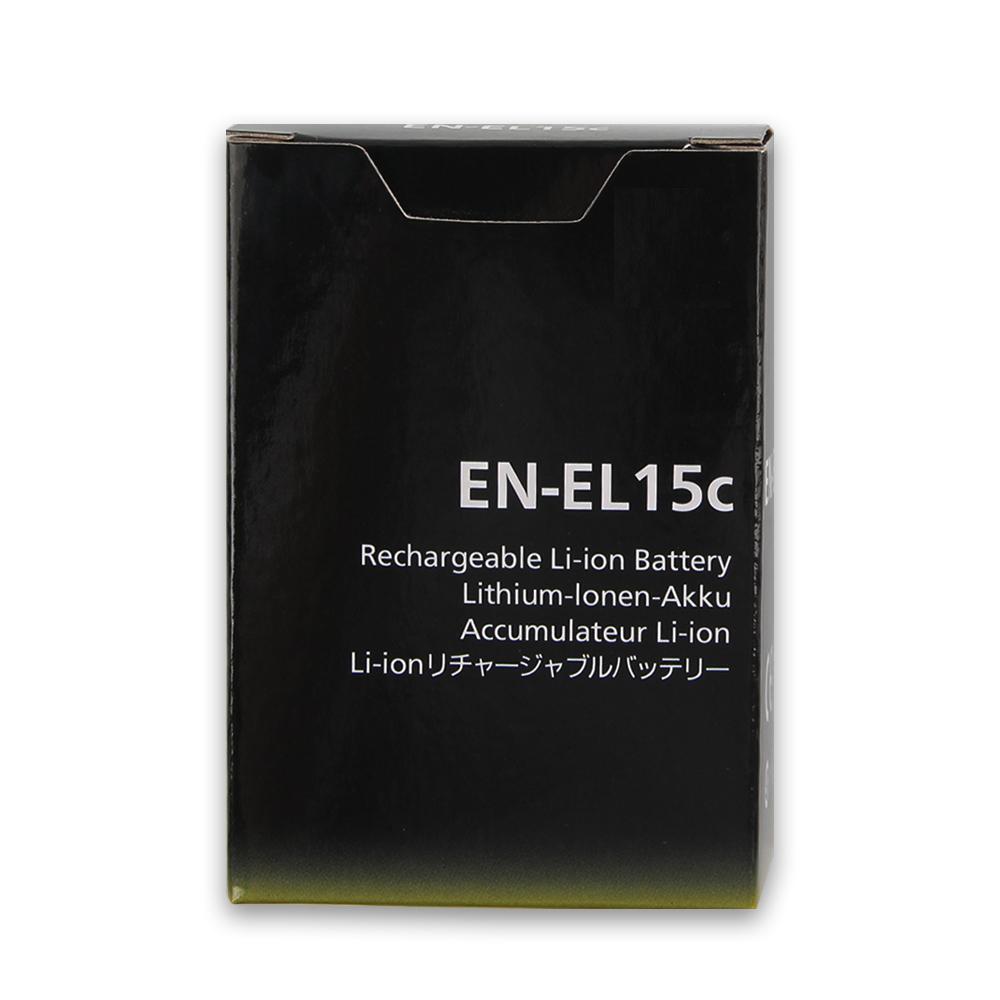 Rechargeable Lithium Battery For Nikon D850 D810 D7200 D750 D610 D500 Z5 Z6 Z7 D7100 D780 Z6 II Z7II Z8 Z5 EN-EL15C Camera Battery