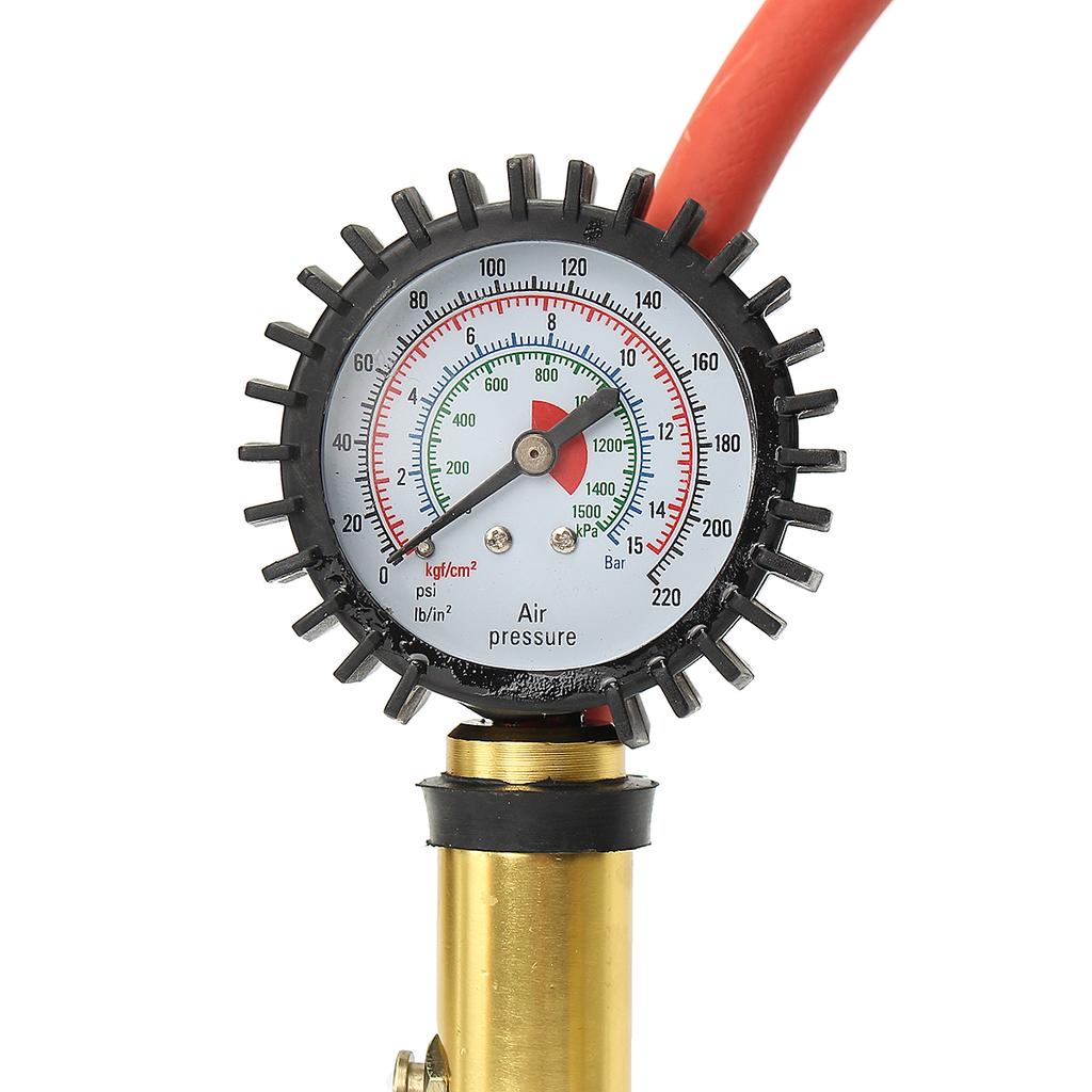 AIR TIRE INFLATOR WITH DIAL GAUGE DUAL CHUCK Air Tools Parts & Accessories