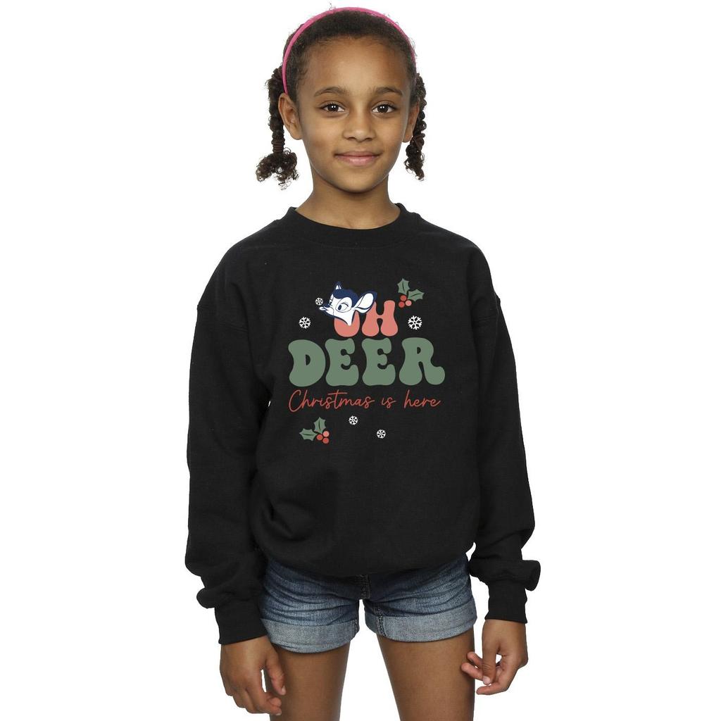 Disney Girls Bambi Oh Deer Sweatshirt